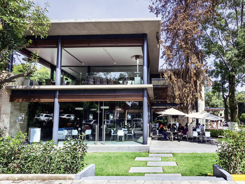 Construcción del Edificio de Cafetería y Bistro del Centro de Estudios Superiores de San Ángel